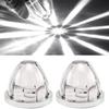 1/2Pcs LED Watermelon Wheel Lamps under Glow Side Lights Enhanced Visibility Safety Semi Truck Trailer Marker Lights