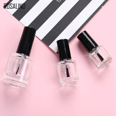 Fashion Gel Oranments 5/7.5/10ml Travel Refillable Glass Empty Storage Bottle Container Nail Polish