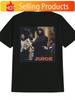 Unisexs 90s HipHop Printed TShirt Black Urban Street Style Printed Design Inspired by Parka Style Casual Crew Neck Summer Me