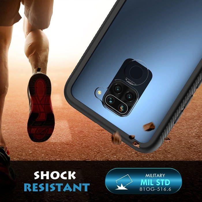 Coque téléphone - cenhufo - note9-sf-case - protection 360° - tpu et polycarbonate - protecteur d'écran intégré