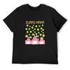 Bunny Mama Kawaii Pink Rabbits and Daisies T-Shirt Custom T-shirts Blacks Clothes Mens Graphic T-shirts Pack
