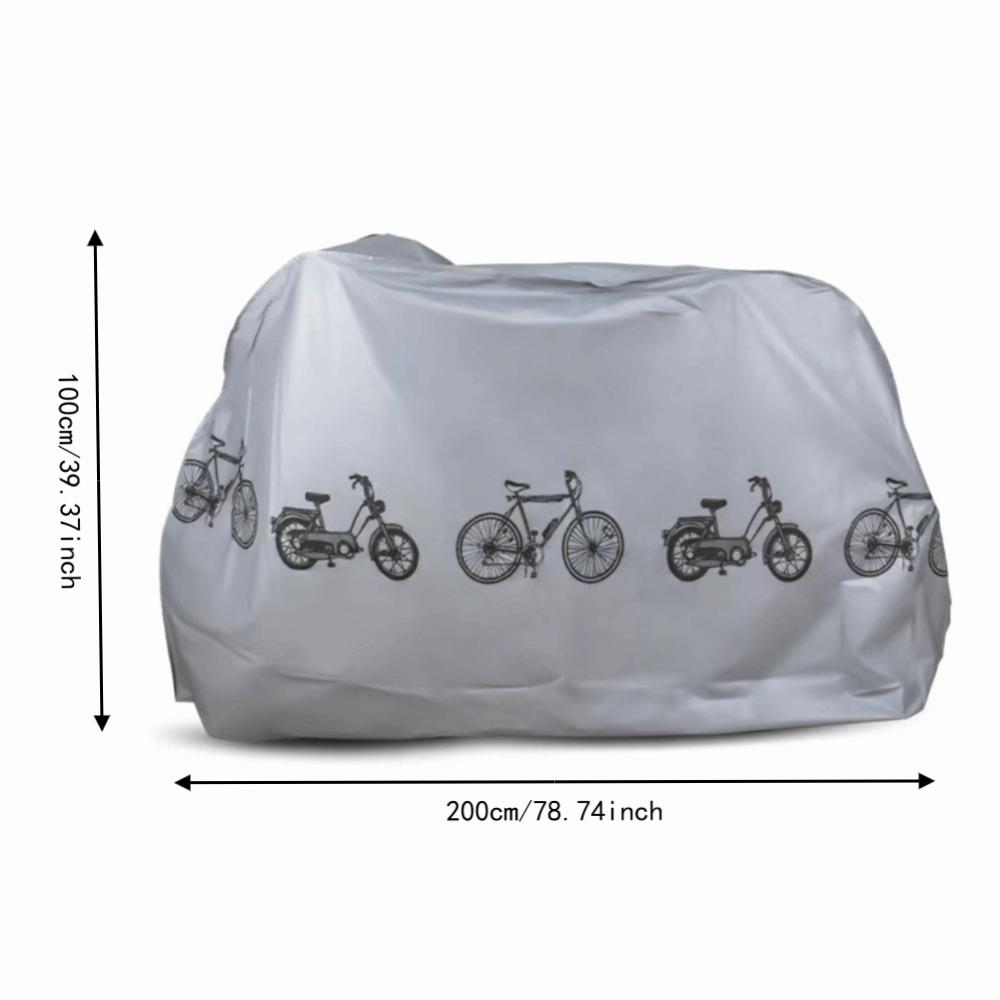 Outdoor Sunscreen Bike Cover Dustproof Electric Vehicle Rain Cover Motorcycle Cover All Seasons