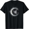 Butterfly and Moon Glow In The Starry Sky TShirt Y2k Butterfly Top Vintage Clothes Unisex Clothing Graphic T Shirts