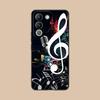 Musical Note Staff Mobile Phone Case for VIVO V60 V50 V40 V30 V29 V27 V25 V23 Pro Lite 5G Colorful Printing Cover Luxury