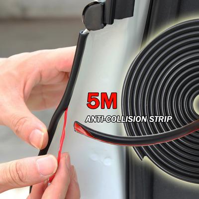 5m Kryt Ochrany Dveří Auta Gumový Pás Ochrana Lišty Boční Ochrana Proti Tření Proti Poškrábání Auto-styling Samolepicí