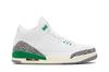 Women's Sneakers Nike Jordan 3 Retro Lucky Green (Women's) White/Lucky Green/Varsity Red/Cement Grey/Sail