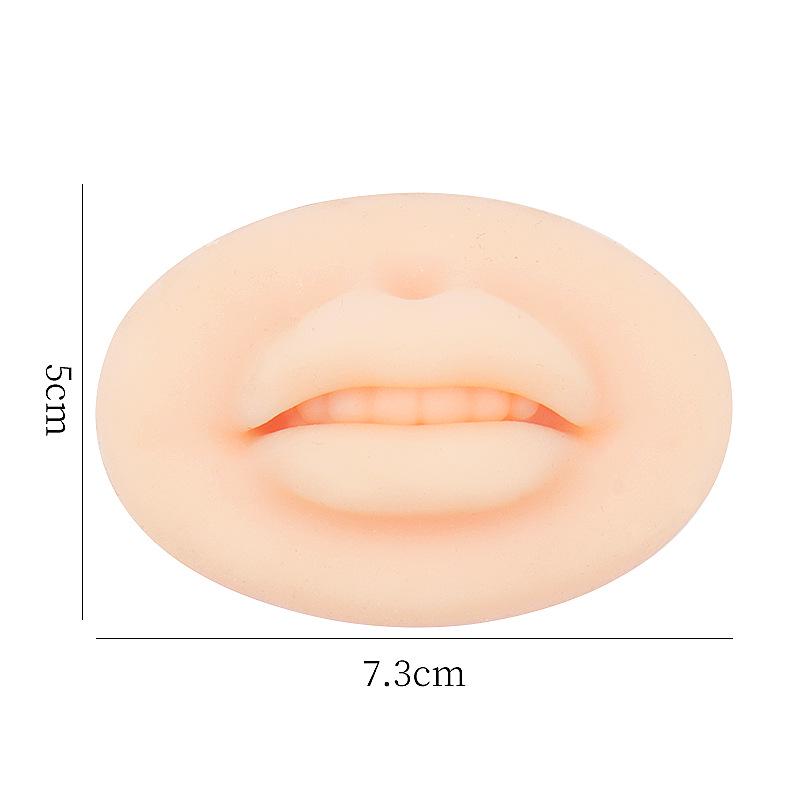 5D Silicone Plump Lips Module: Semi-Permanent Lip Tattoo Practice Tool