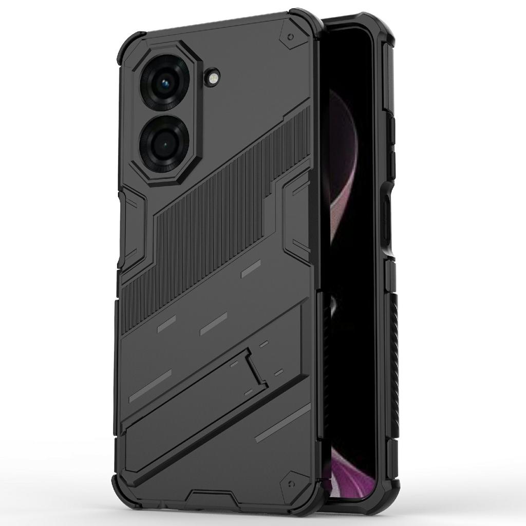 For Xiaomi Redmi A5 4G (171.7mm)/Poco C71 4G Case PC + TPU Shockproof Phone Cover with Kickstand