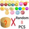 Mini Dumpling With Bamboo Steamer Soft Tpr Dough Ball Stress Relief Decompression Fidget Toy