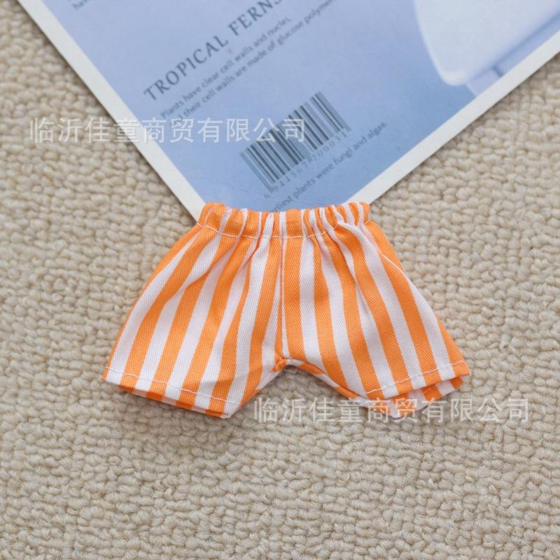Labubu Doll Clothing Headmaster Dog Floral Dress 17cm Plush Doll Clothing Accessories Labubu I II Idol Doll Sitting Party