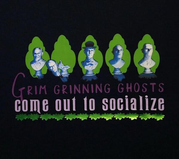 Disney World Haunted Mansion T-Shirt custom Medium men women retro vintage m 3XL