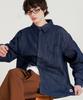 WV PROJECT Berry Denim Shirt Deep Blue Jils7778