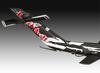 Revell Geschenkset 05640 Flying Bulls 25. Jubiläum Maßstab Unmontierter Plastikmodellbausatz mit Zubehör AH-1F Cobra 148