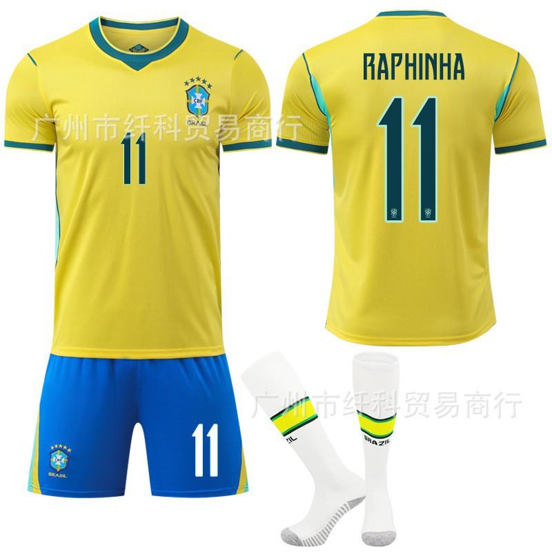 2526 Spojené státy Kanada Mexiko Mistrovství světa Fotbalový dres Ne. 10 Neymar 7 Vinicius Domácí Národní tým