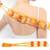 3pcs Handheld Back Massage Roller Rope Portable Reduce Soreness Portable Cellulite Self Massage Strap for Leg Waist