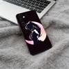 S-Sailor- Moon Black Soft Silicone Phone Case for Samsung Galaxy A73, A71, A72, A70, A53, A52, A51