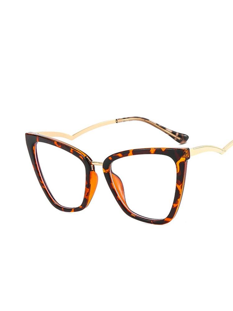 Vintage Cat Eye Glasses Frame For Women Brand Designer Fashion Retro Cateye Eyeglasses Eyewear With Pouch&Cloth Female