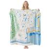 Blanket Throw Watercolor  Air Balloon Flower Tree Print Cozy Sofa Bed Blankets Cottagecore Room Decor Aesthetic Blanket