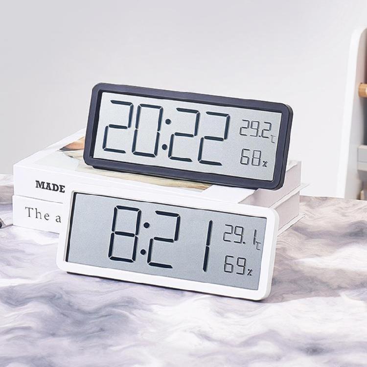 Digital Wall Clock with Backlight, Temperature, and Date for Modern Homes