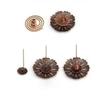 1 PC Incense Burner Lotus Shape Metal Burner Holder Incense Plate Stick Cone Incense Aromatherapy Craft