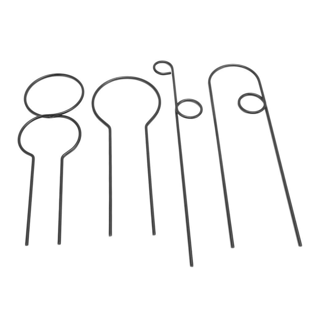 4pcs Plant   Rust Proof Stylish Metal Climbing Plant   for Home Garden Potted Plant