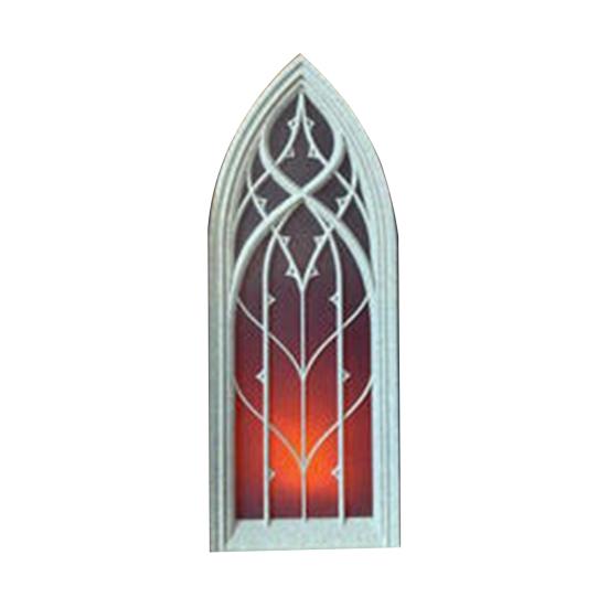 Fantasy Window Book Nook with Light Retro Light-up Window Booknook Bookshelf Insert Decoration Gift for Book Lovers