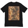 Aztec Warrior Princess Shirt, Indigenous Female Warrior Tee, Mesoamerican Goddess Art, Tribal Fantasy Graphic T-Shirt