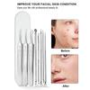 Acne Blackhead Removal Needles Kit Black Spot Blemish Pimple Removal Needle Deep Cleansing Tool Face Skin Care Stainless Steel