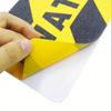 PVC Yellow and Black WATCH YOU STEP Stair Anti Slip Strip Anti Slip Sticker