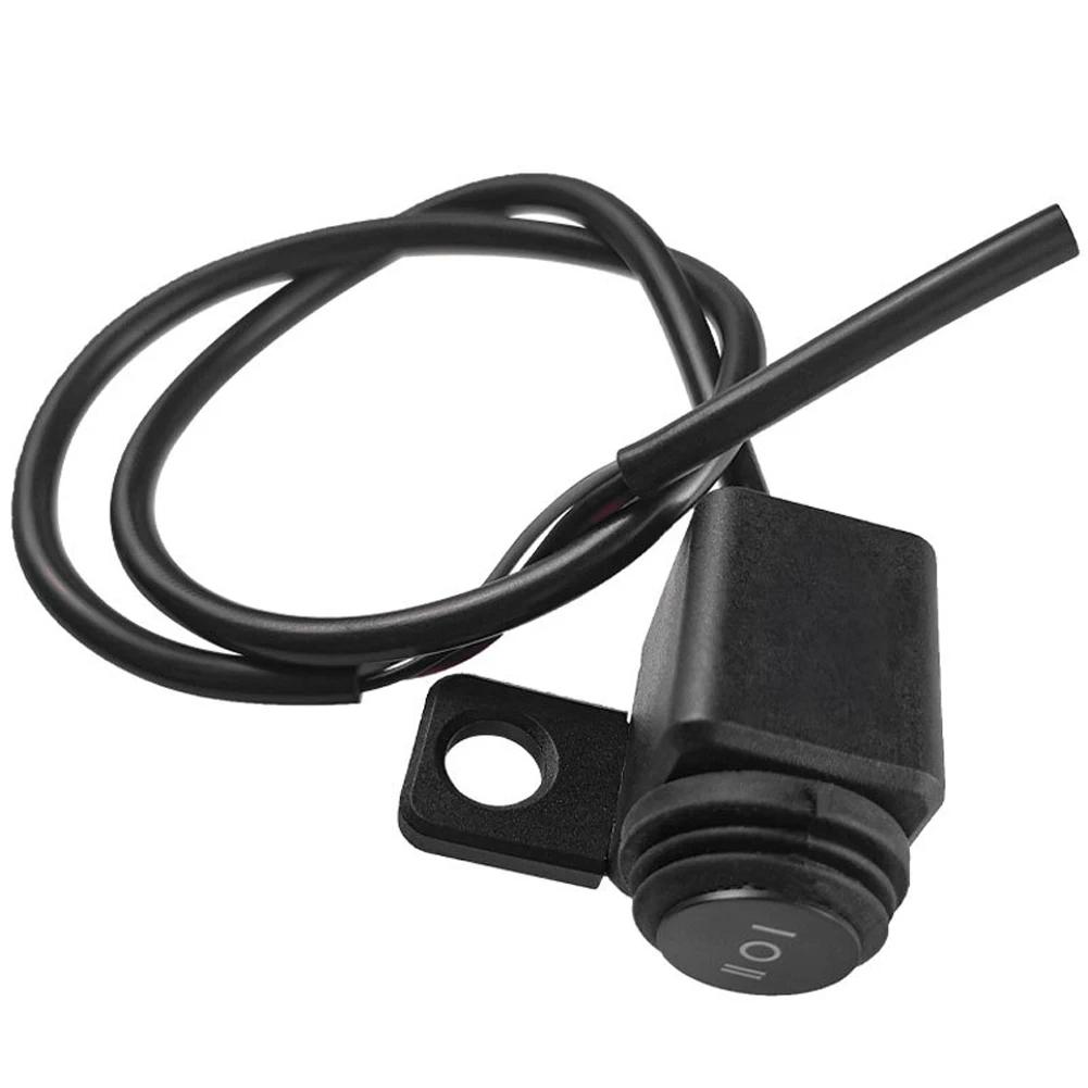 Motorcycle Signal Lights Switches ON-OFF-ON Button Switches Rearview Mirror Multi-Function Switches Left Or Right Universal