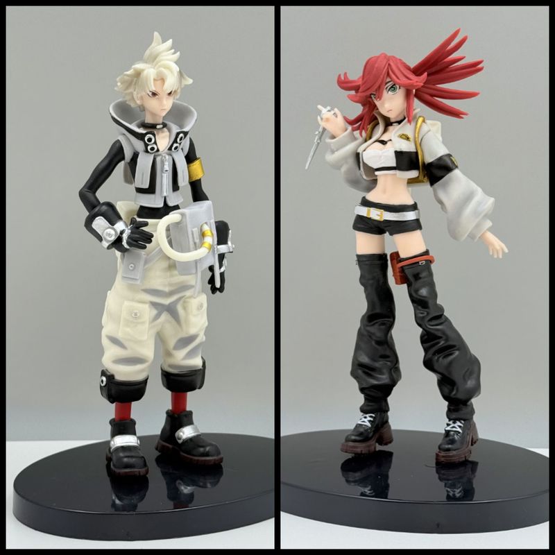 Gachiakuta Rudo Surebrec Rio Ripper 2D Anime Game Beautiful Girl Figure Model Toy Computer Case Decoration Gifts