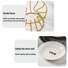 Nordic Style High Foot Pet Bowl Cartoon Neck Protection Anti Overturning Cat Dog Bowl Food Bowl