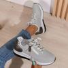 Women's Sport Shoes - Versatile Large Size Platform Heel Thick Sole Casual Shoes