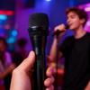 Wired Dynamic Microphone with Holder for Home Karaoke, Live Streaming, and Conferences (Model SJY-M08)
