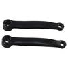 165mm Crank Set for Exercise Bikes Left and Right Iron Cranks with Square Hole