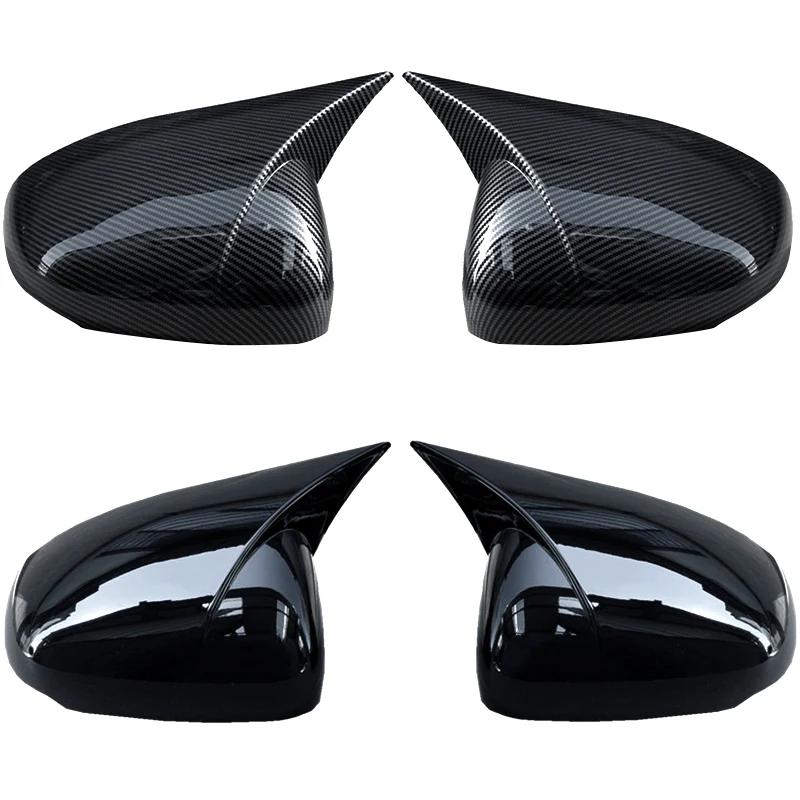 Tampas Pretas para Espelhos Retrovisores Laterais para Mercedes Benz W177 Classe A CLA C118 V177 2019 2020 CLA200 CLA250 CLA35 CLA45S Sedan Saloon A180