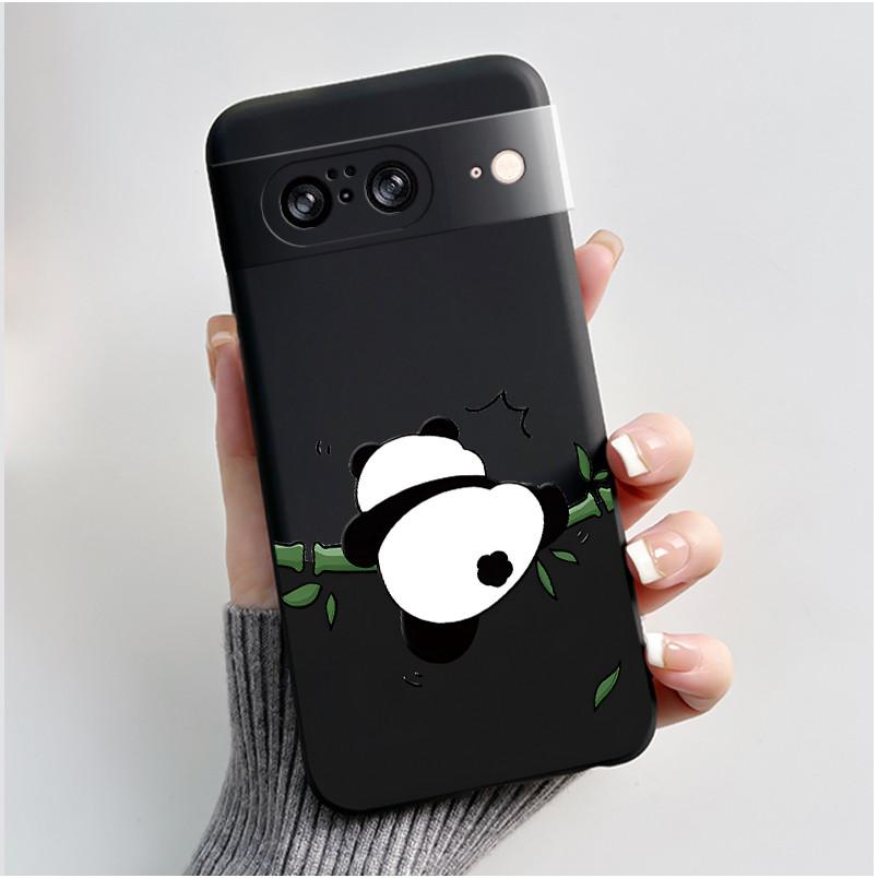 Casing For Google Pixel 8 Pro 8A Case Aesthetic Fashion Cute Cat Soft Silicone Shockproof Back Cover Ultra Slim Thin Phone Case