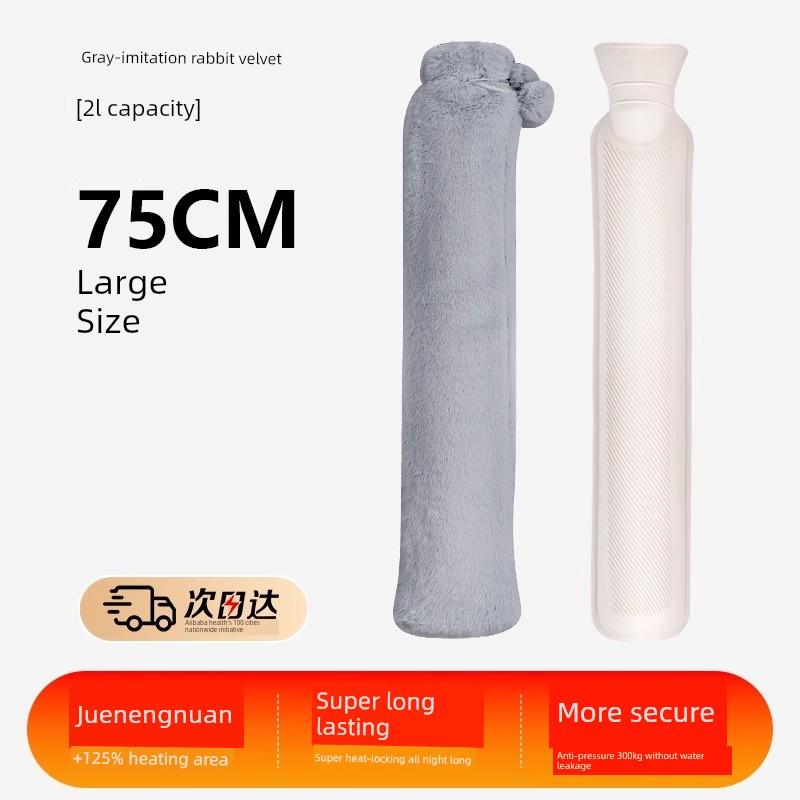 Long Strip Hot Water Bottle, Water-Filled Hand Warmer, Special Warm Pad for Bed, 2025 Magic Device for Warming Feet, Small Size, Fillable with Water