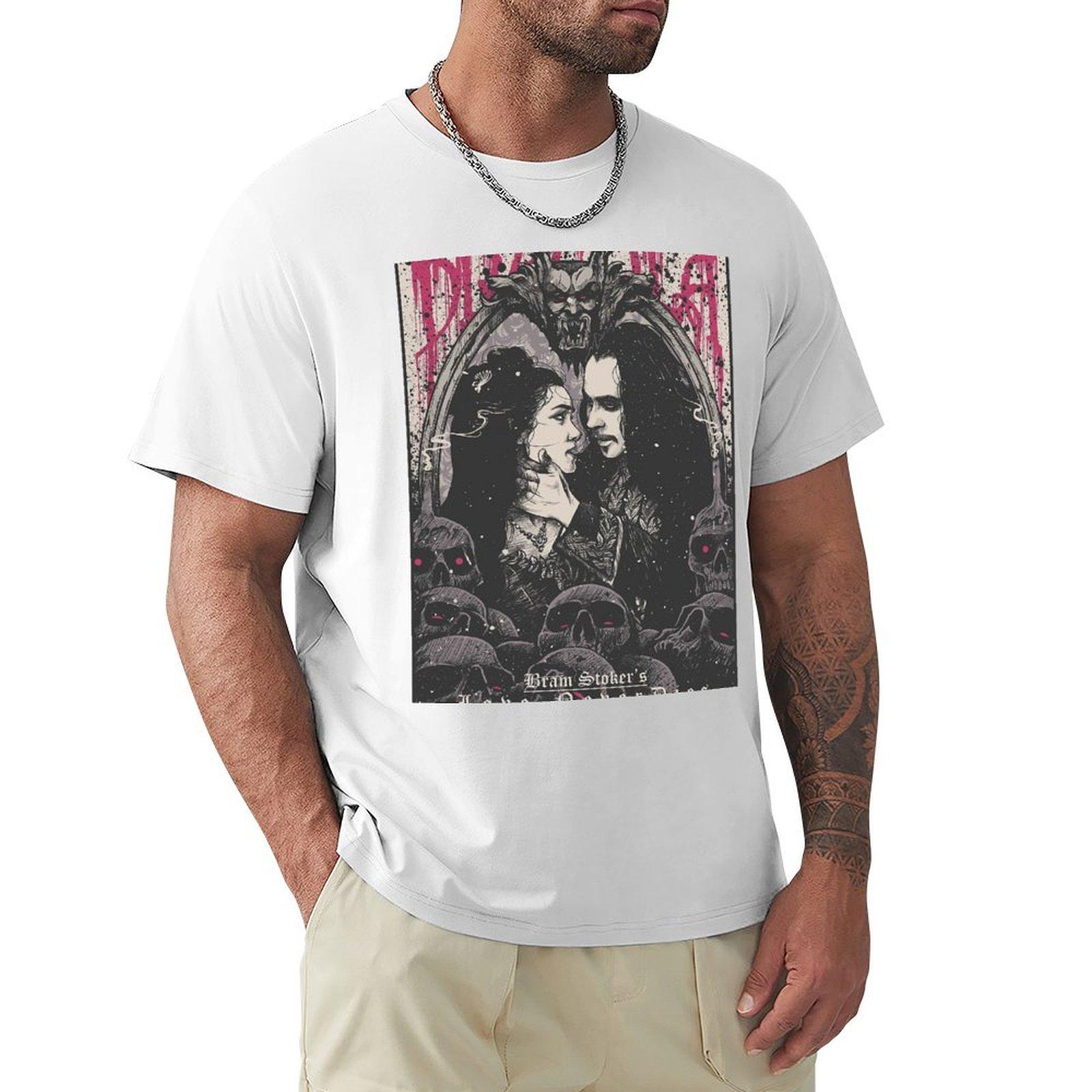 Bram Stokers Dracula Poster Tshirt Simple Trendy Casual Tshirt S