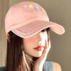 Cotton Summer Cap For Women With Wide Brim Sunshade And Adjustable Fit Perfect For Casual Wear