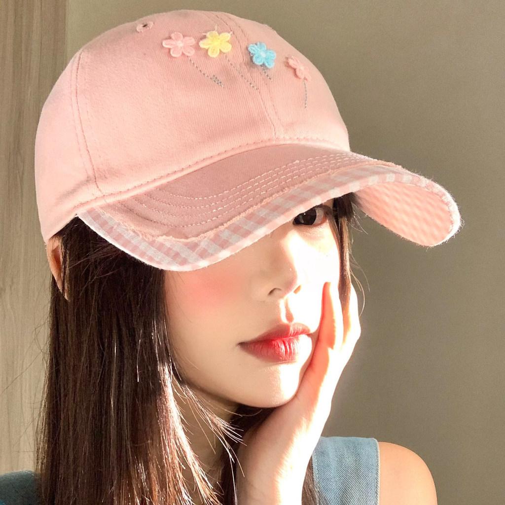 Cotton Summer Cap For Women With Wide Brim Sunshade And Adjustable Fit Perfect For Casual Wear