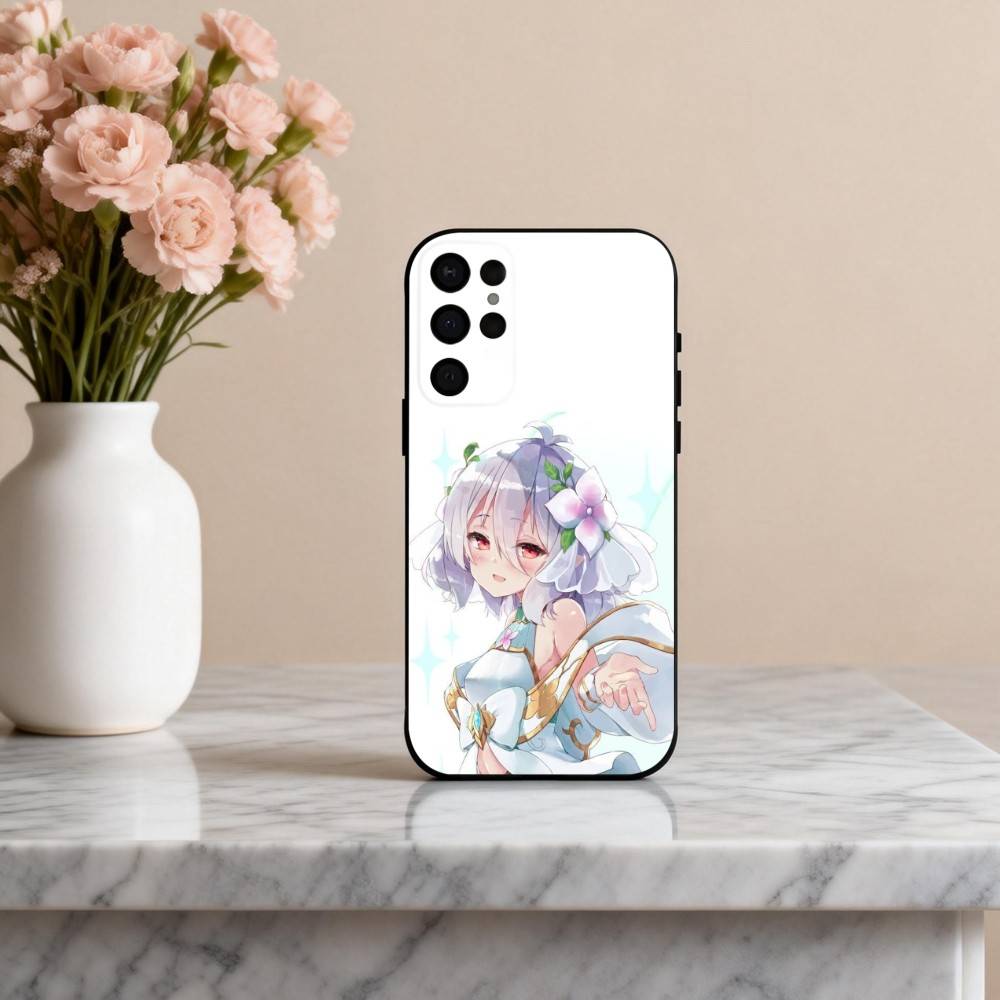 P-Princess C-Connect K-Kokkoro Phone Case For Samsung S25,S24,S21,S22,S23,S30,Ultra,S20,Plus,Others Soft Black Cover