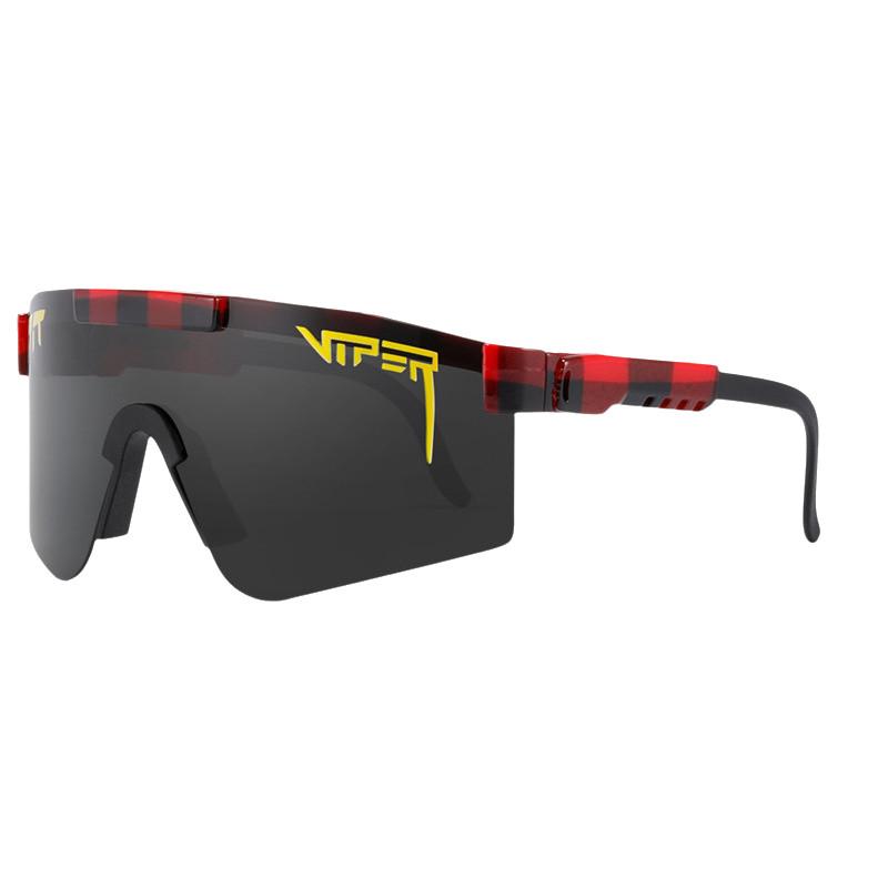 Fashionable Pit Viper Outdoor Sunglasses With Polarized Lenses And Windproof Design For Enthusiasts