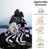 1PC Beetlejuice Beetle Outdoor Blanket Lightweight Flannel, Soft & Warm, All Season Use for Sofa