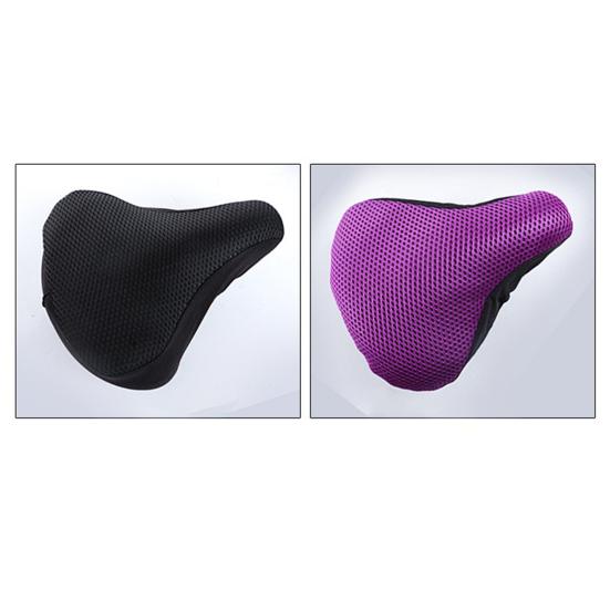 Soft Bike Seat Cover Ergonomics Bicycle Saddle Breathable 3D Honeycomb Mesh Seat Cushion Cycling Saddle Universal Bicycle Accessories