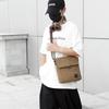 Men's Canvas Crossbody Bag Multifunctional Lightweight Shoulder Bag