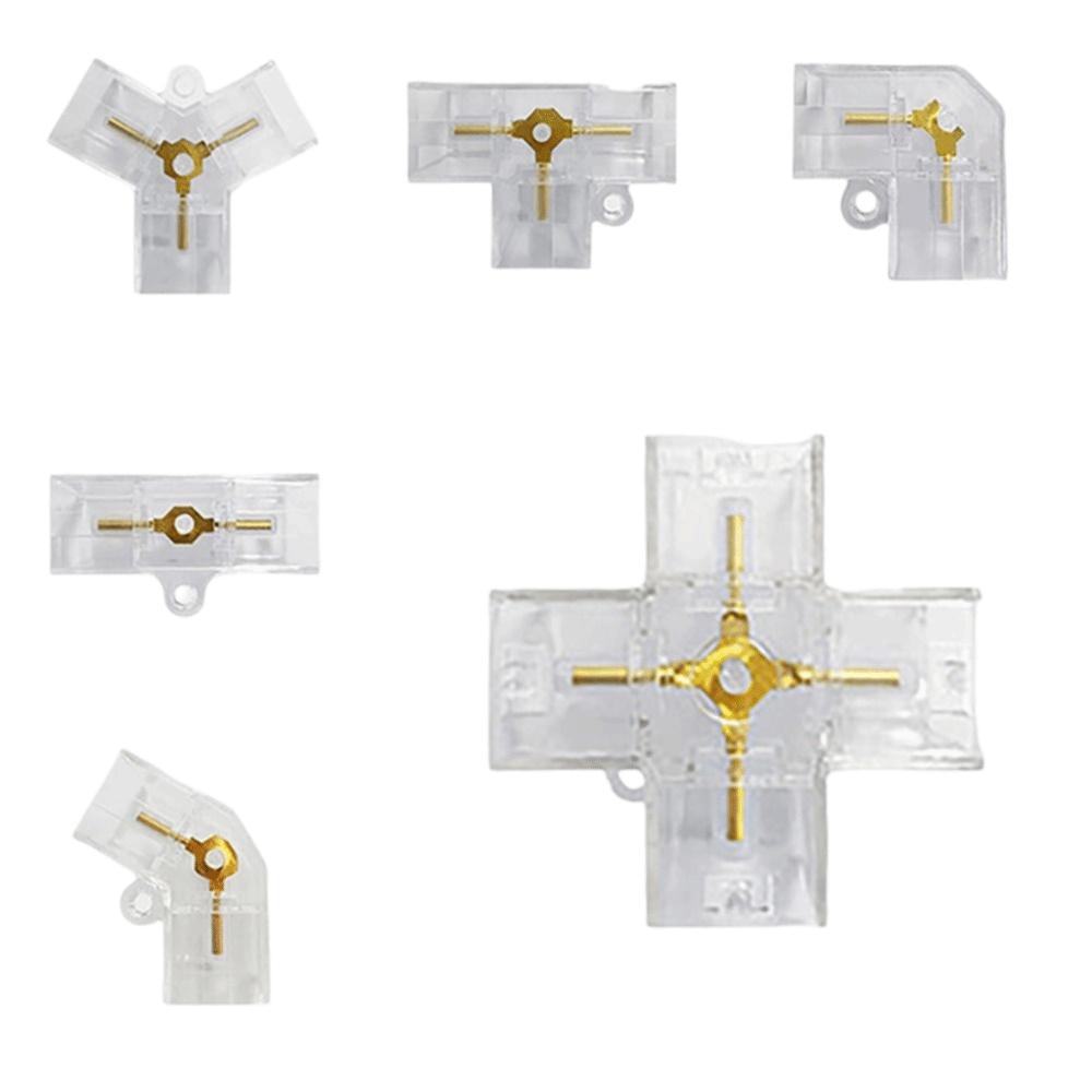 Hexagon Shape LED Lamp Connector 110-240V Honeycomb Light Connector Multi-Shape Connector  Car