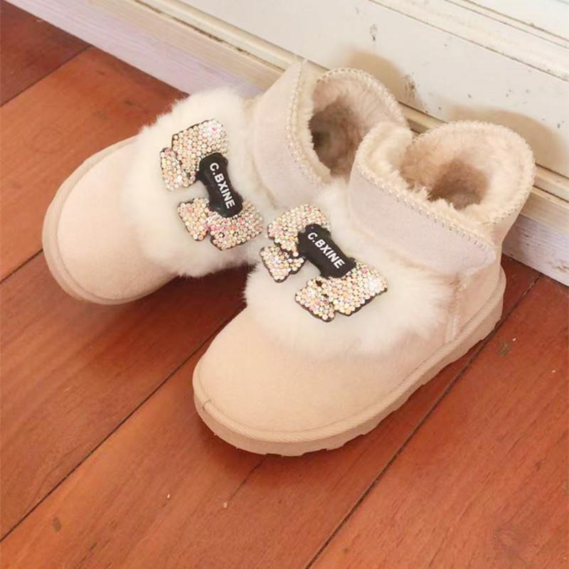 Snow Boots Women's New Velvet Thickened Winter Women's Shoes Treatment Warm Snow Cotton Shoes Casual Boots