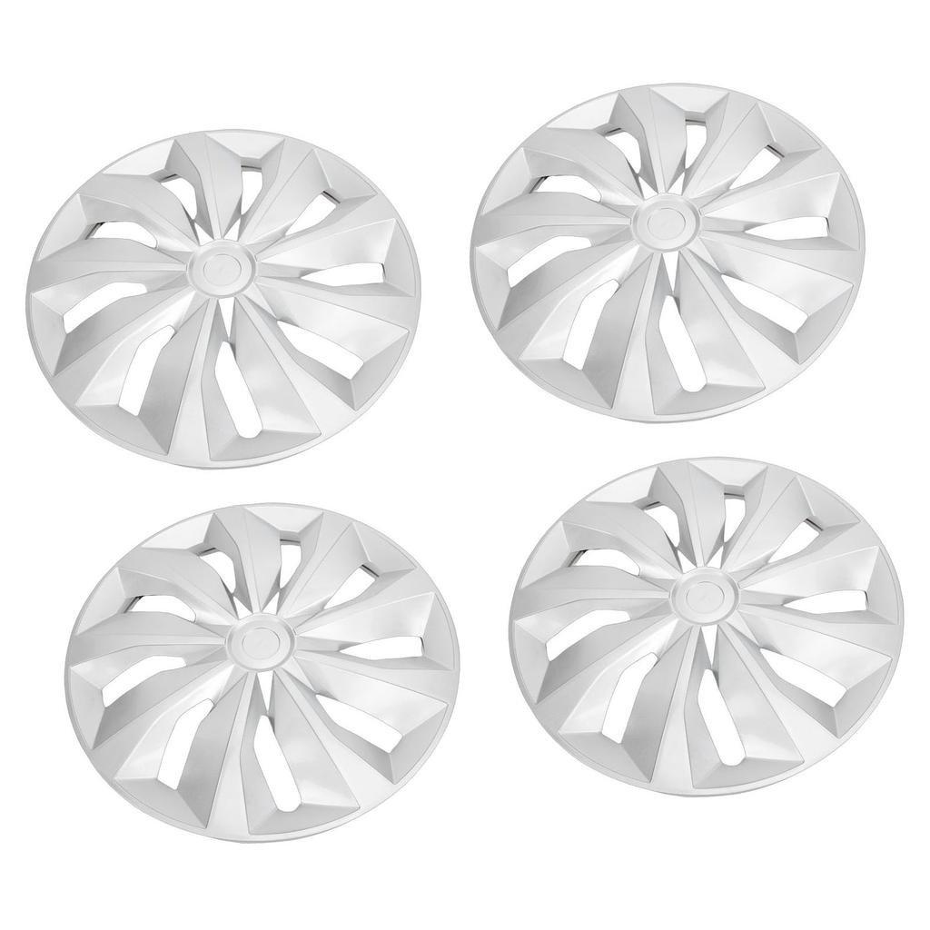 4 Pezzi Copricerchi 15 Pollici ABS Eleganti R15 Coprimozzi Sostituzione per Auto 208 Camion SUV