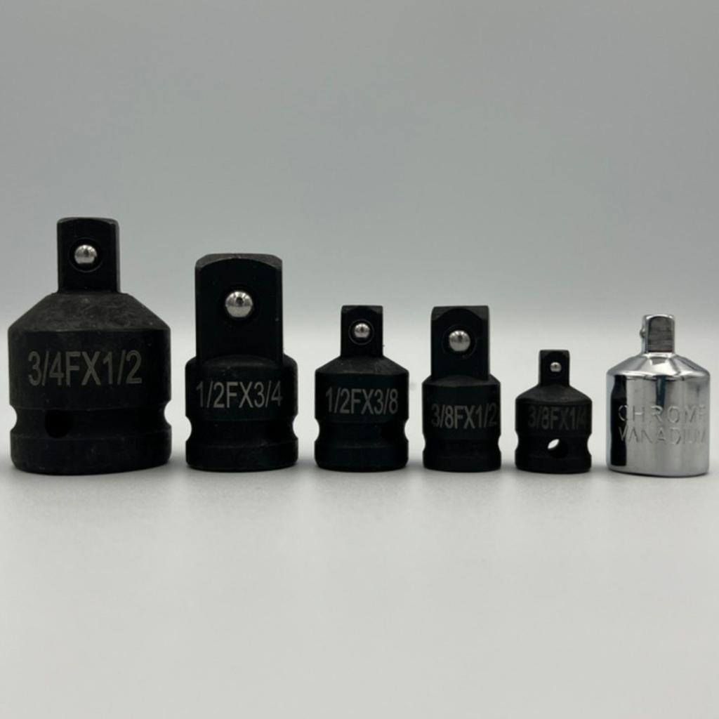 Impact Wrench Socket Conversion Available In 6 Set of 6 Pin-fixed Adapter, Sizes, GRmkt,